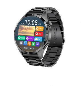 Купити Смарт-годинник LEMFO LT09 сталевий ремінець Black 16366 - Фото 1 Смарт-годинник LEMFO LT09 сталевий ремінець Black 16366 - Фото 1