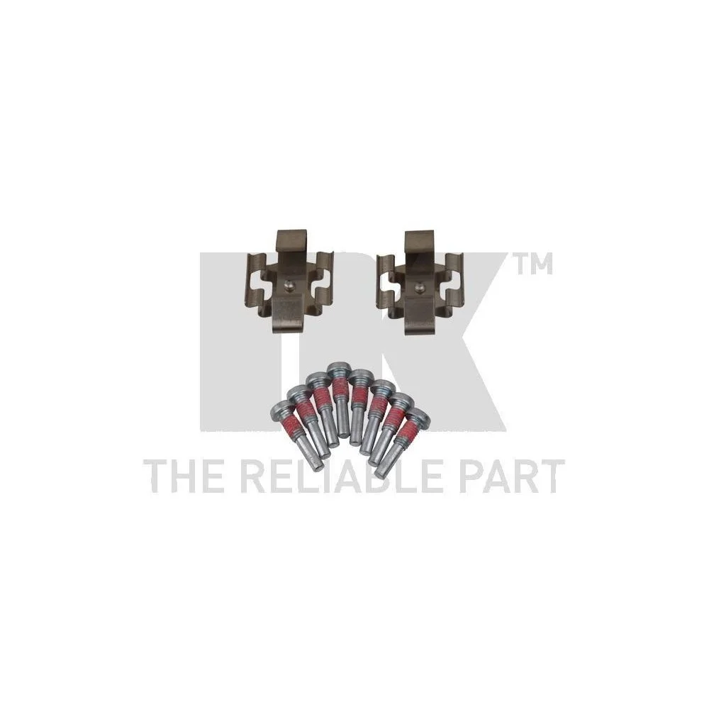 Комплект аксессуаров, тормозные колодки NK 79151802, для автомобилей со спорт-пакетом, фото №1