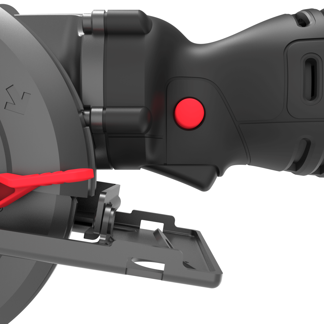 Циркулярна пила Kress KUV12P / 710W / Мережева / 3700 об/хв / 120 мм диск / Безщіткова / Чорна, фото №6