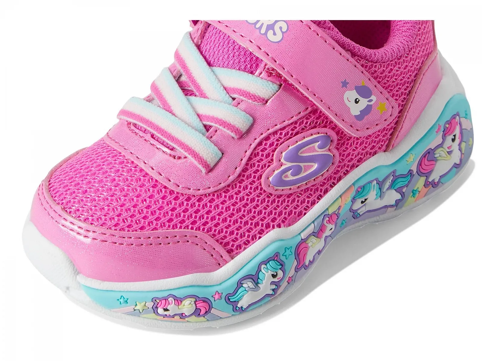 Кроссовки Skechers Girls' Play Scene Fun Squad, фото №7