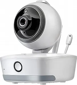 Видеоняня reer BabyCam Move / Wi-Fi / 720p HD / Поворот 330° / Управление со смартфона / Ночник / White - Фото 1