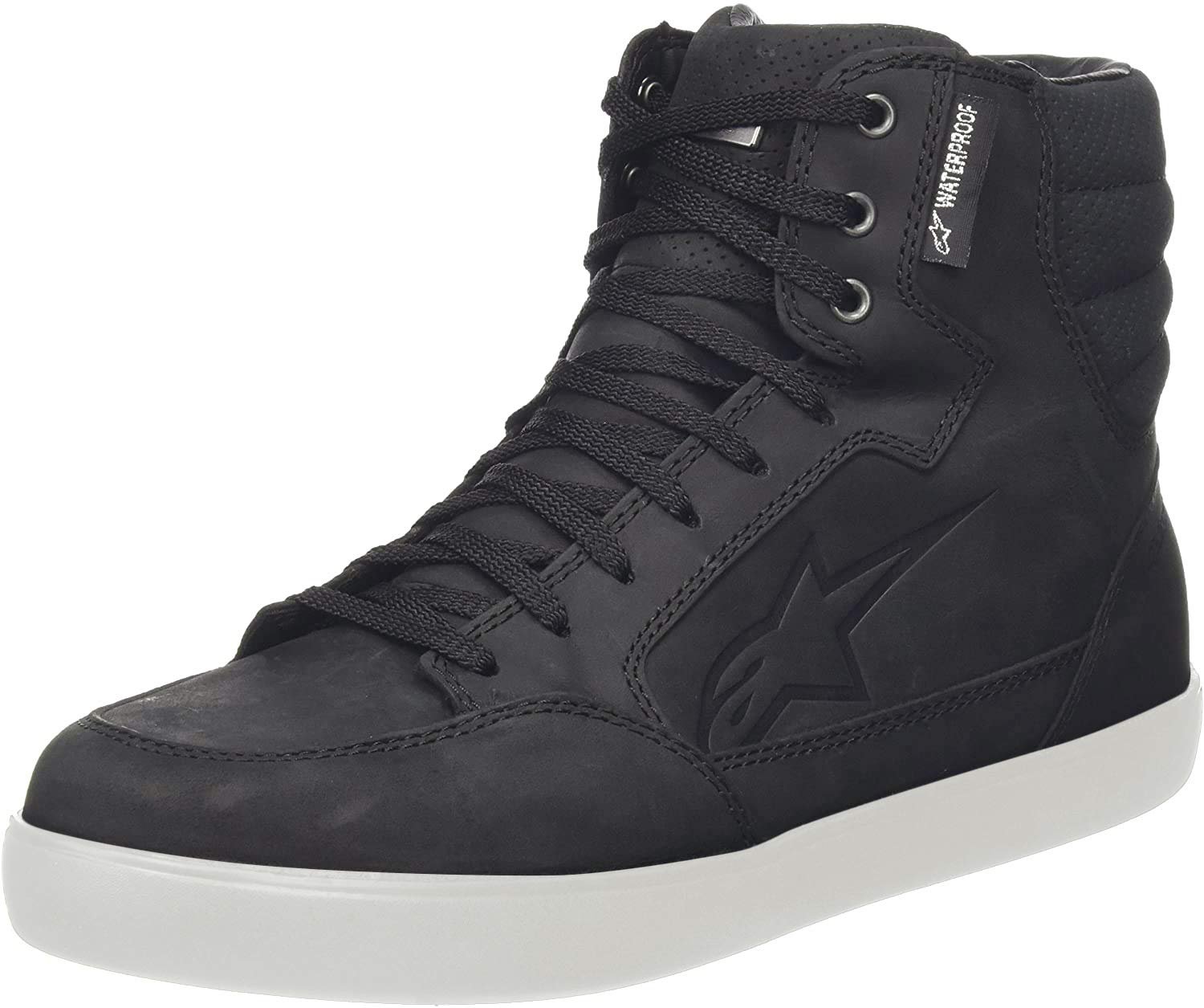 Обувь Alpinestars J-6 Водонепроницаемая Черный/Белый Мужская, фото №1