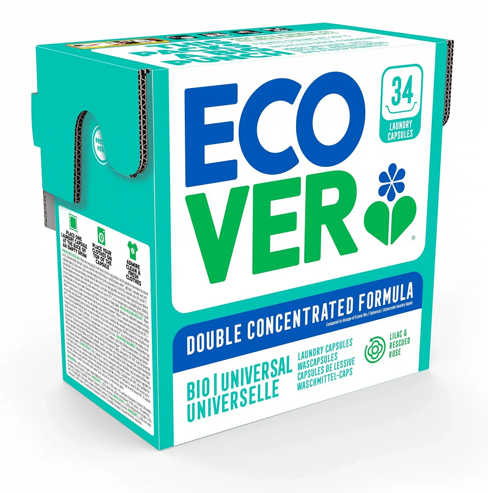 Капсулы для стирки Ecover с ароматом сирени 34 шт., фото №3 Капсулы для стирки Ecover с ароматом сирени 34 шт., фото №3