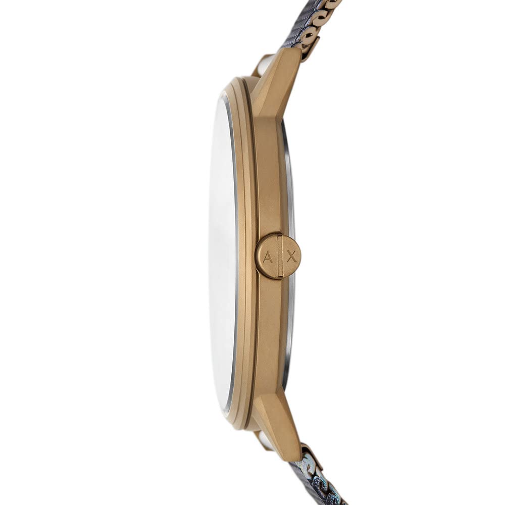 Годинник Armani Exchange трьохстрілковий для чоловіків з нержавіючої сталі, що містить не менше 50% переробленої, розмір корпусу 42 мм, фото №4