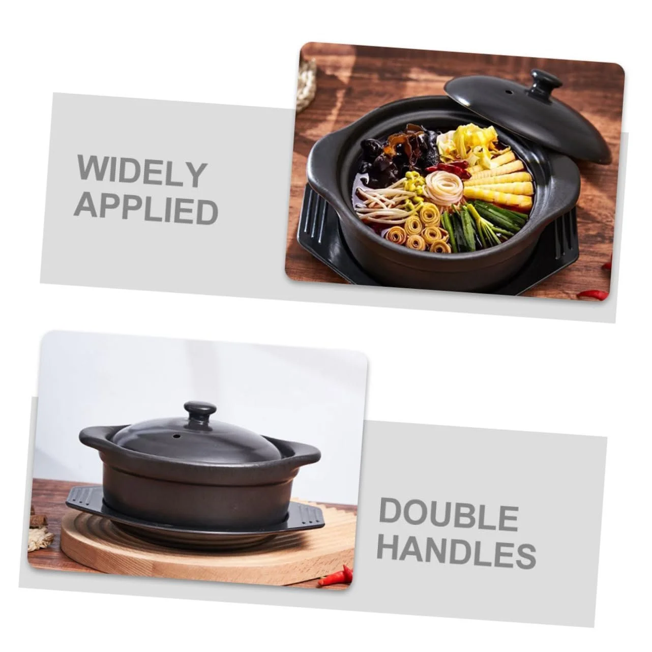 Кастрюля керамическая NOLITOY С крышкой Антипригарная, фото №8 Кастрюля керамическая NOLITOY С крышкой Антипригарная, фото №8