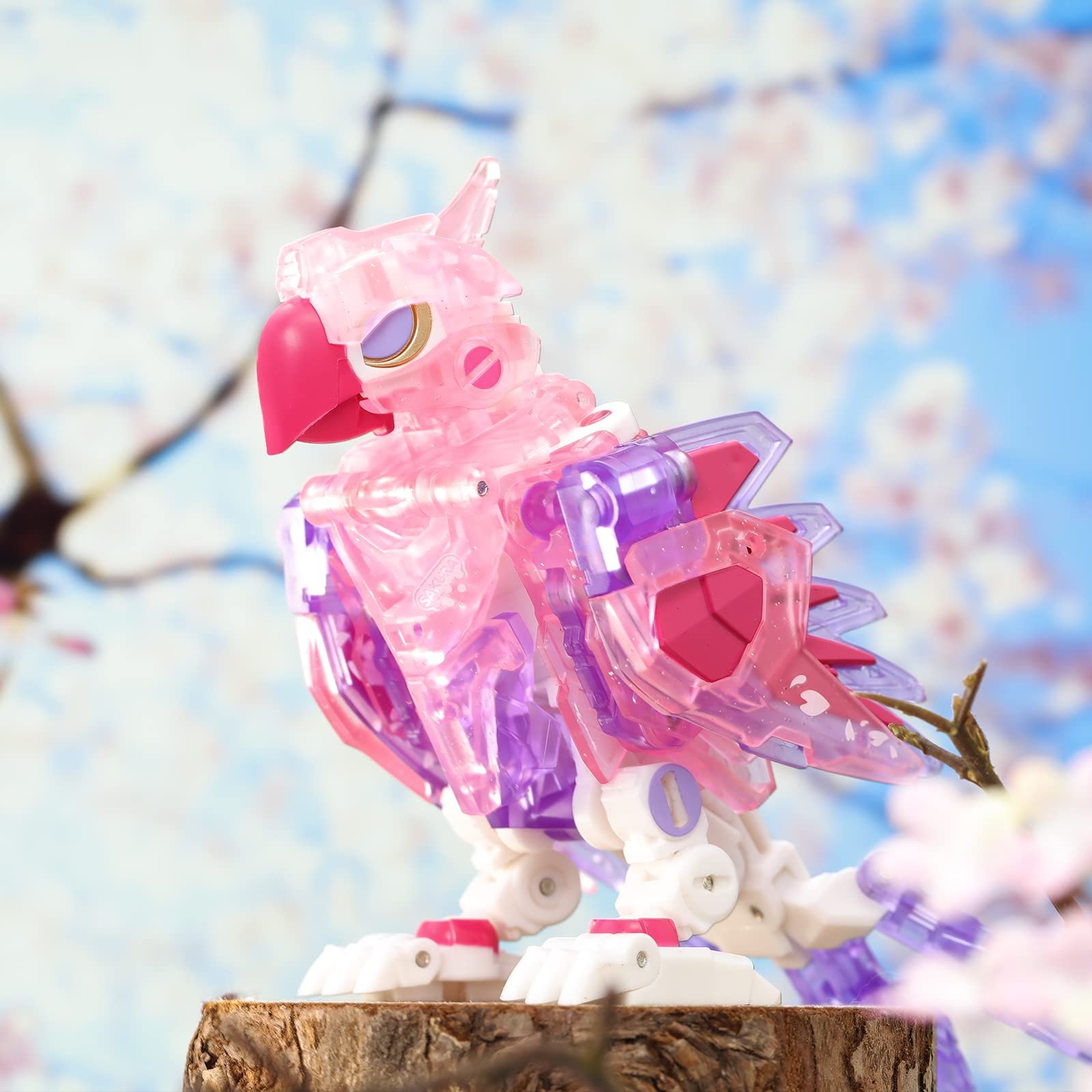 Трансформер 52TOYS Beastbox Series Blossom Дитяча іграшка Папуга Різнокольоровий, фото №2