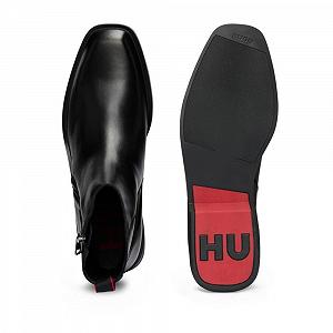 Черевики HUGO Iker Zplt Half_Boot synthetic.ua - Фото 1