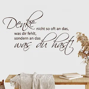 Наклейка на стіну GRAZDesign Мотиваційні цитати 65 x 40 см Золотиста - Фото 1