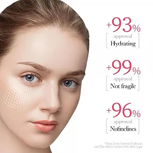 Маска для лица ULELA DIKML Rose Hyaluronic Acid Питательная Увлажняющая 25 г x 10 штук synthetic.ua - Фото 1