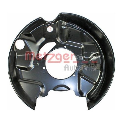 Щит гальмівного диска METZGER 6115102 для MERCEDES-BENZ задня вісь правий, фото №2