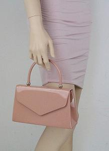 Клатч Girly Handbags лакированный, маленький жесткий корпус для женщин synthetic.ua - Фото 1