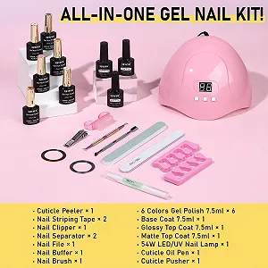 Неоновий Гель-лак XIFEPFR з УФ Лампою synthetic.ua - Фото 1