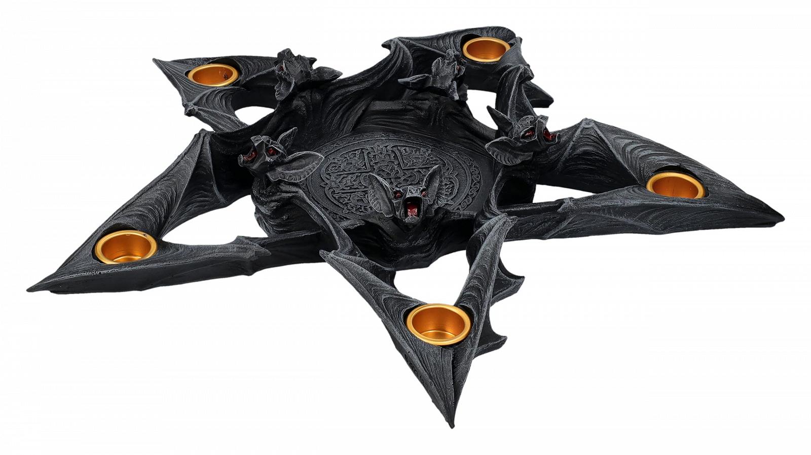 Свічник Nosferatu 33.5 см готичний для ритуалів, фото №5