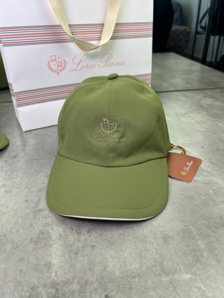 Кепка Loro Piana хаки gu589, фото №2