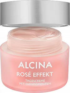Денний крем ALCINA Rosé Effect для зрілої та вимогливої шкіри з інкапсульованими пігментами чорним вівсом та білим чаєм 50 мл synthetic.ua - Фото 1