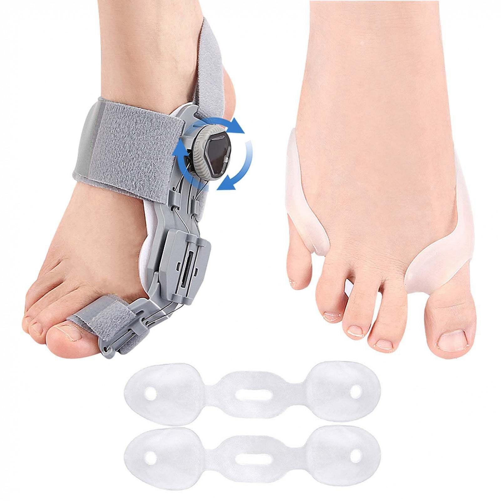 Шина для корекції Hallux Valgus Yeelan, шина Hallux Valgus з 2 силіконовими ремінцями, фото №1 Шина для корекції Hallux Valgus Yeelan, шина Hallux Valgus з 2 силіконовими ремінцями, фото №1