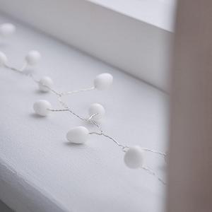 Гірлянда Lights4fun Кулька LED 5 м, теплий білий synthetic.ua - Фото 1