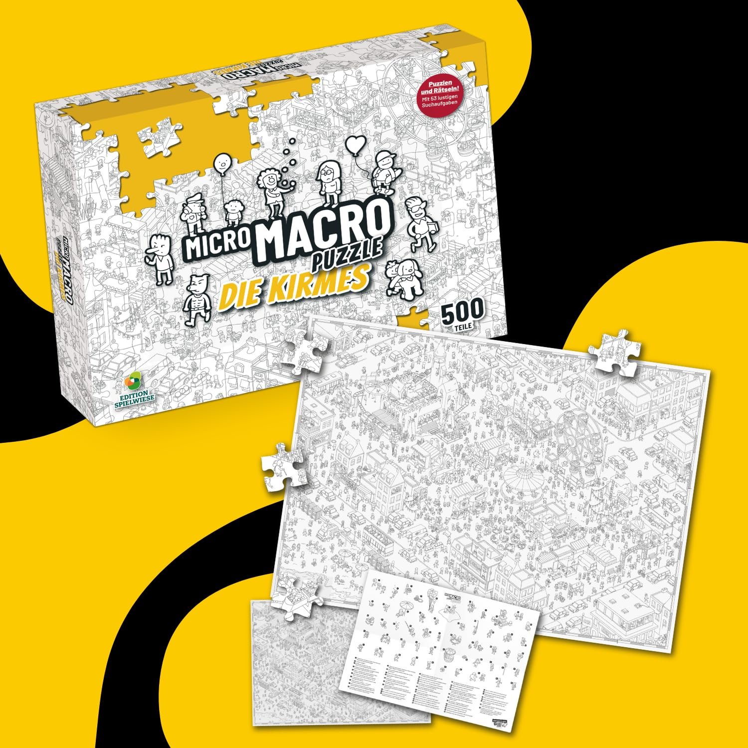 Пазл MicroMacro The Fair 500 елементів, фото №5