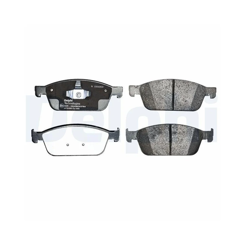 Комплект тормозных колодок DELPHI LP2495 дисковый тормоз для FORD передний мост, фото №1