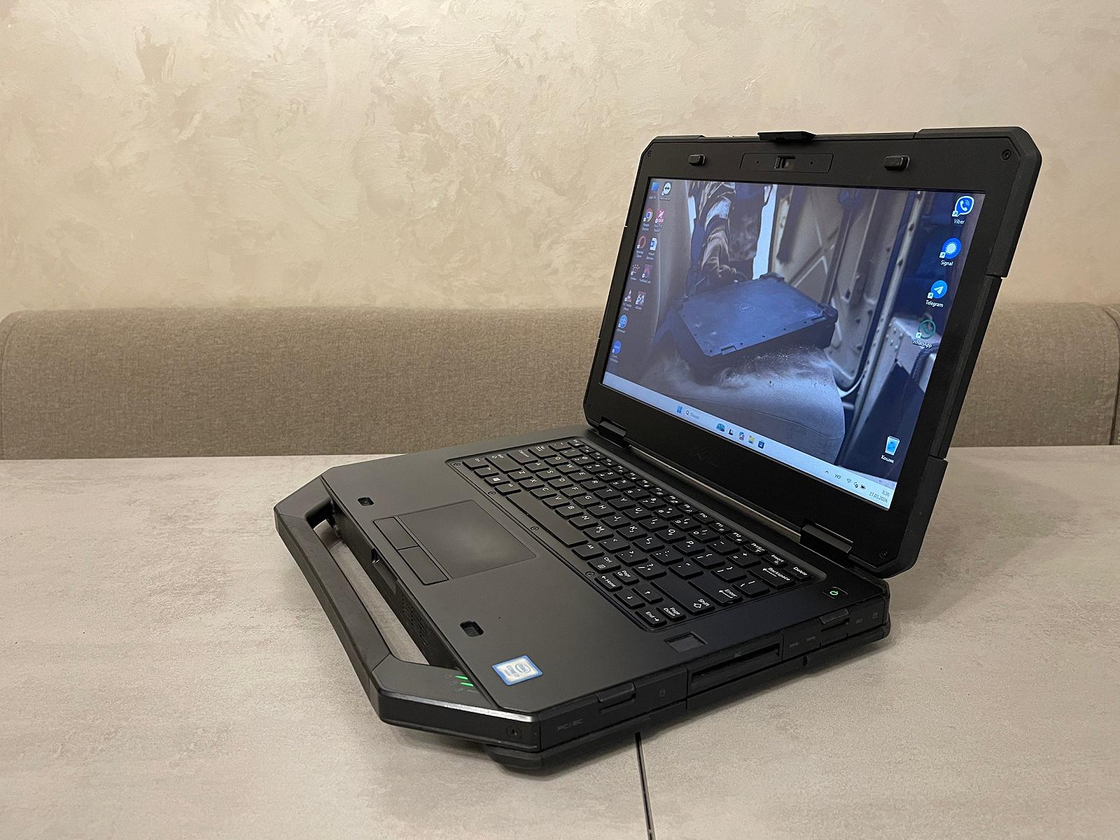 Захищений ноутбук Dell 5414 Rugged, 14", i7-6600U, 16GB, 256GB SSD, фото №3