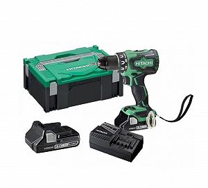дриль-шуруповерт Hitachi DS18DBSL (3.0L) 2 x батареї Li-ion 3.0 Ah зелений/чорний - Фото 1