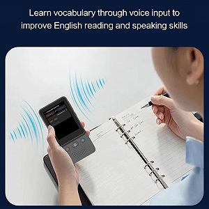 Устройство для перевода голоса Annadue, Двусторонний голосовой переводчик в реальном времени, 138 языков, 3.0-дюймовый сенсорный экран, WiFi и Bluetooth, Воспроизведение MP3/MP4, Поддержка ChatGPT synthetic.ua - Фото 1