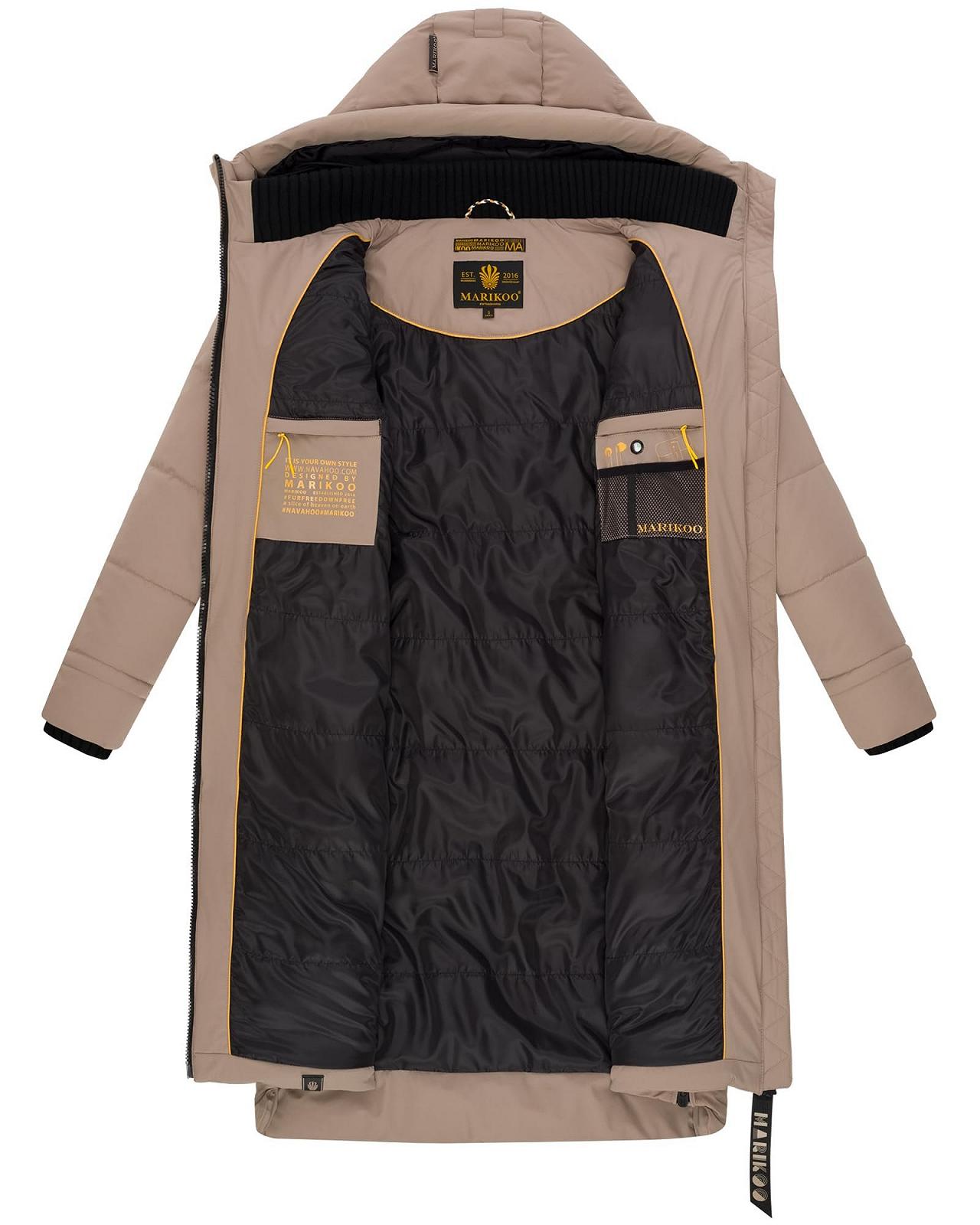 Пальто Зимнее MARIKOO Benikoo Женское Теплое, стеганое, элегантное, фото №5 Пальто Зимнее MARIKOO Benikoo Женское Теплое, стеганое, элегантное, фото №5