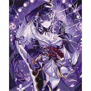 Картина по номерам Аниме Сегун Райден 40x50 см [tsi234025-TSI] - Фото 1