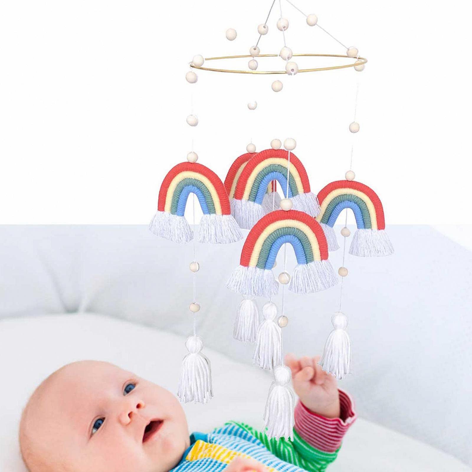 Детская подвеска Lecerrot Mobile Rainbow для девочки на кроватку, фото №6