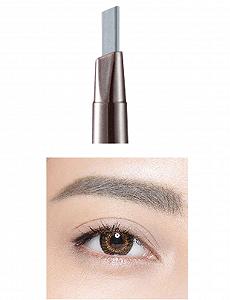 Щетка Letuwj Eyebrow Waterproof Automatic Rotating Makeup Серая - Фото 1