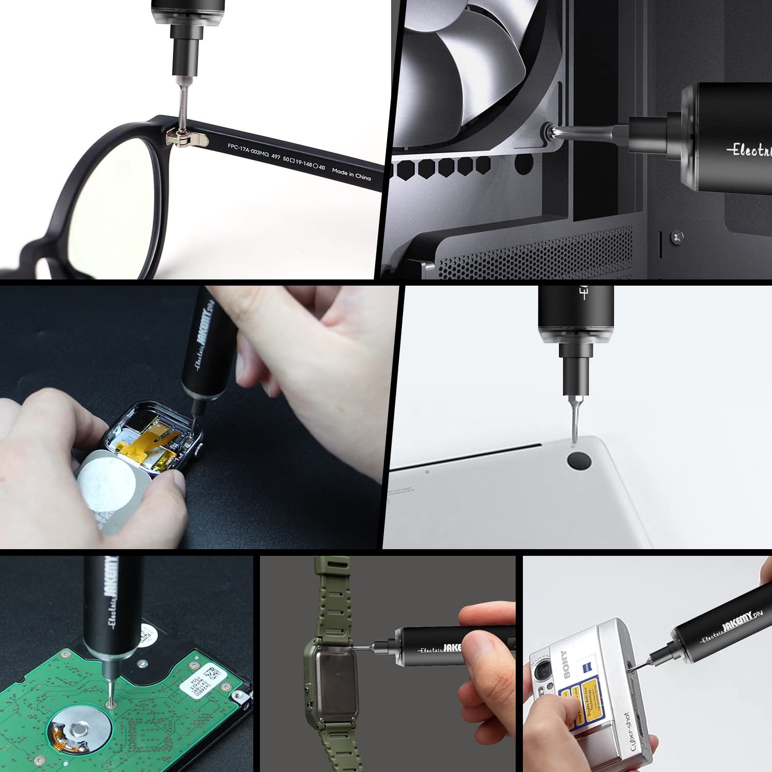 Електрична викрутка Jakemy 42 в 1, фото №7