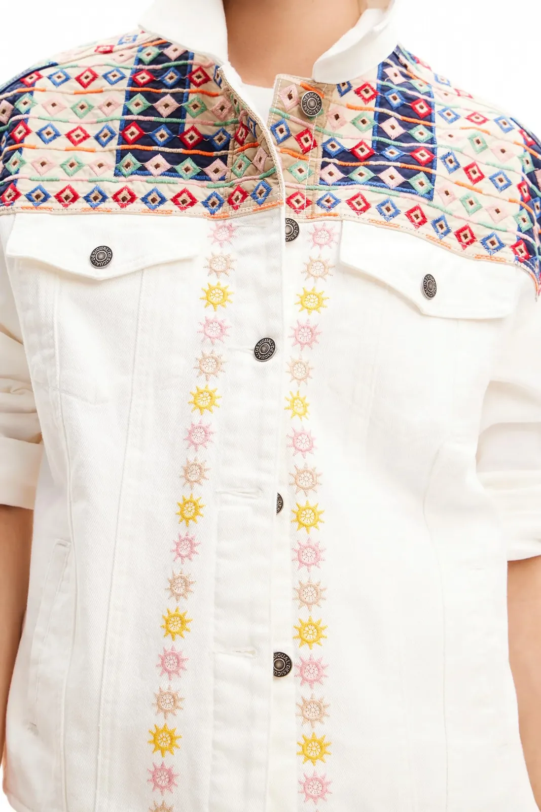 Джинсова куртка Desigual Chaq_Donis Жіноча, фото №5