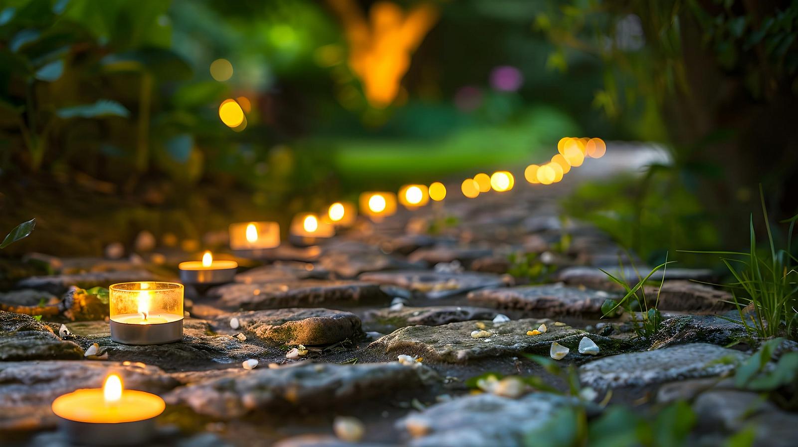 Свічки B-Ware Tea Lights Багатобарвні Змішані з/без Аромату У Маленьких та Великих Підсвічниках з Алюмінію 5 кг, фото №7