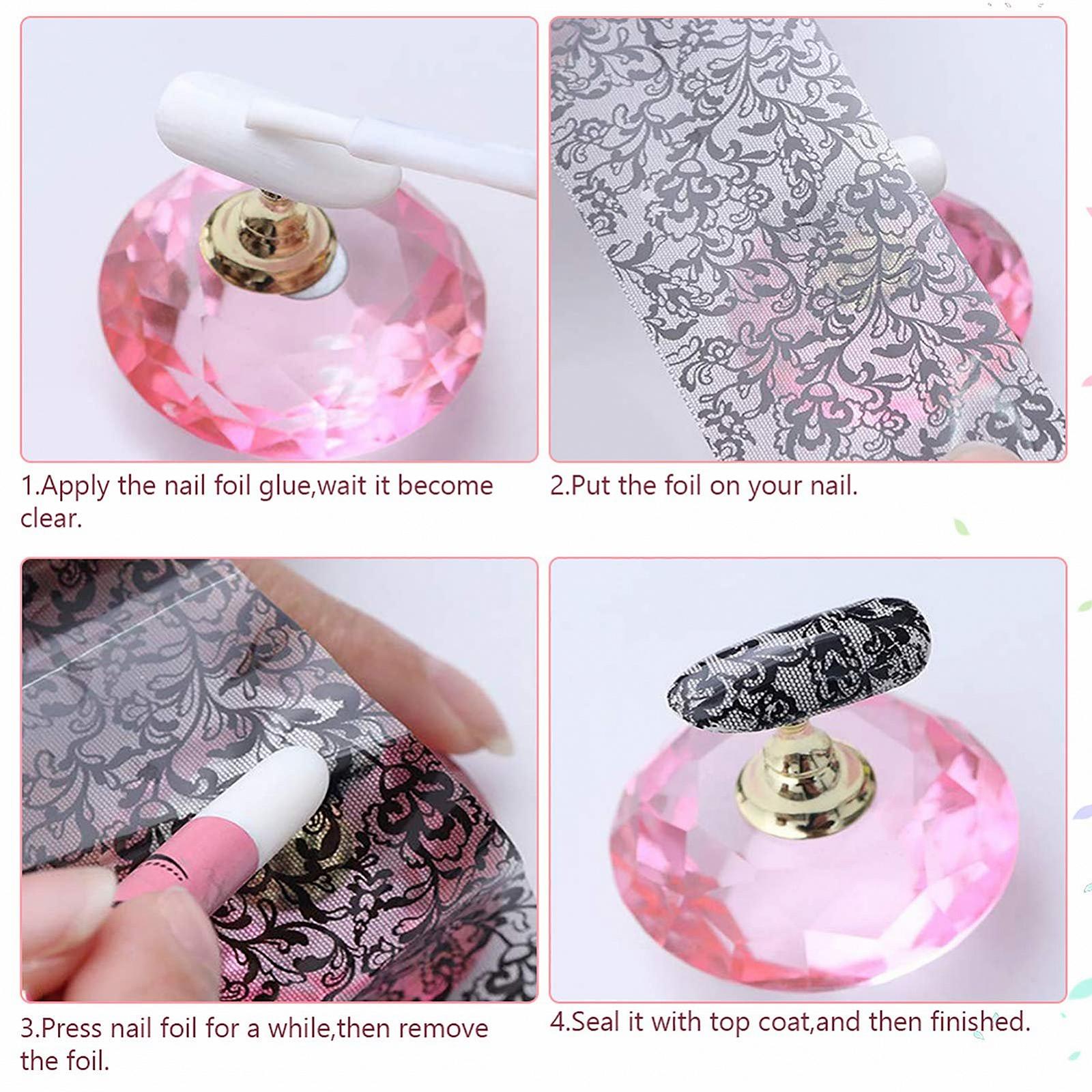 Набір для декорування нігтів NICENEEDED Діаманти, фото №3