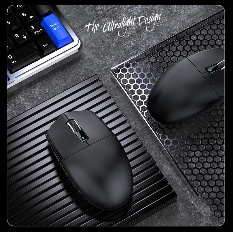 Мышь Attack Shark G3 Black 25000DPI PAM3311 Wireless Bluetooth, фото №8 Мышь Attack Shark G3 Black 25000DPI PAM3311 Wireless Bluetooth, фото №8