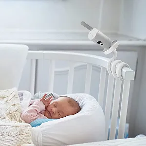 Універсальний тримач для відеоняні Flexible Gooseneck Cot Bed Railing Білий ціна на synthetic.ua - Фото 1 Універсальний тримач для відеоняні Flexible Gooseneck Cot Bed Railing Білий synthetic.ua - Фото 1