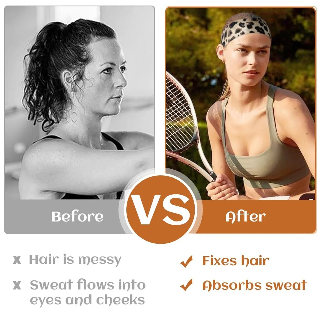 Набір пов'язок на голову жіночих, фото №5