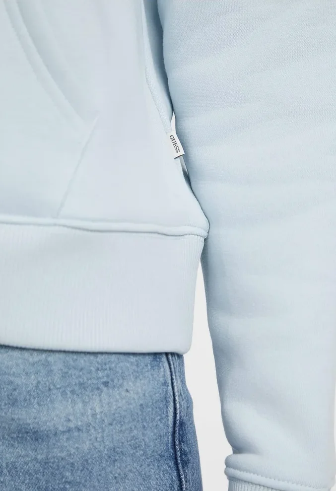 Жіноче худі GUESS JEANS / Світло-блакитне / Розмір S, фото №5
