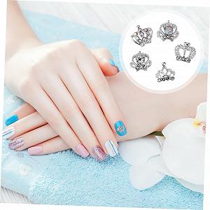 Украшение для ногтей Корона из сплава, 50 шт. synthetic.ua - Фото 1