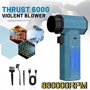 Турбовентилятор Violent F02-SE Turbo Jet Fan 880000 RPM Blue - Фото 1
