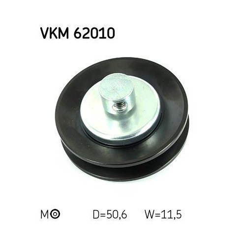Ролик натяжной SKF VKM 62010 клинового ремня, фото №2