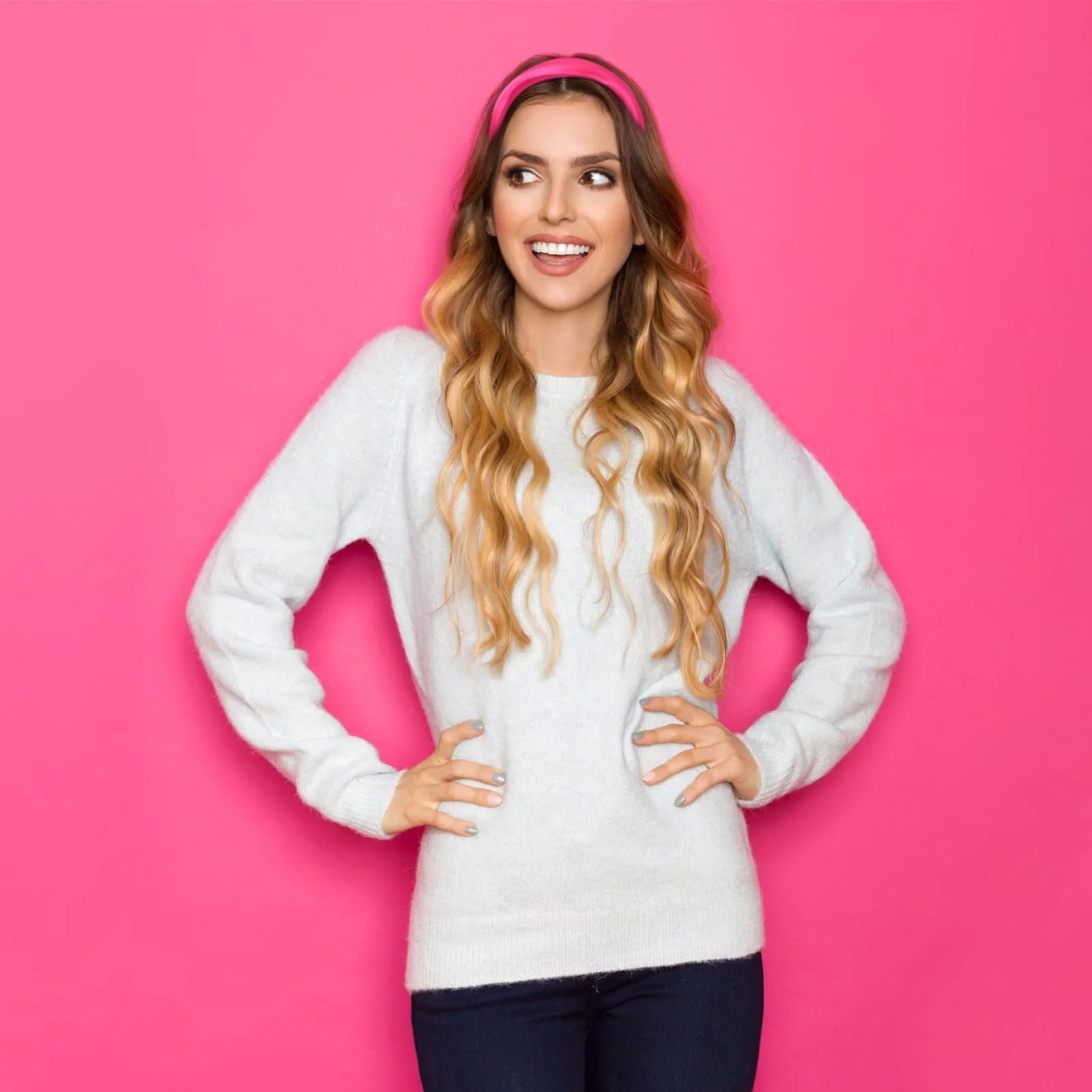 Широка жіноча Обруч на голову Рожева, фото №6 Широка жіноча Обруч на голову Рожева, фото №6