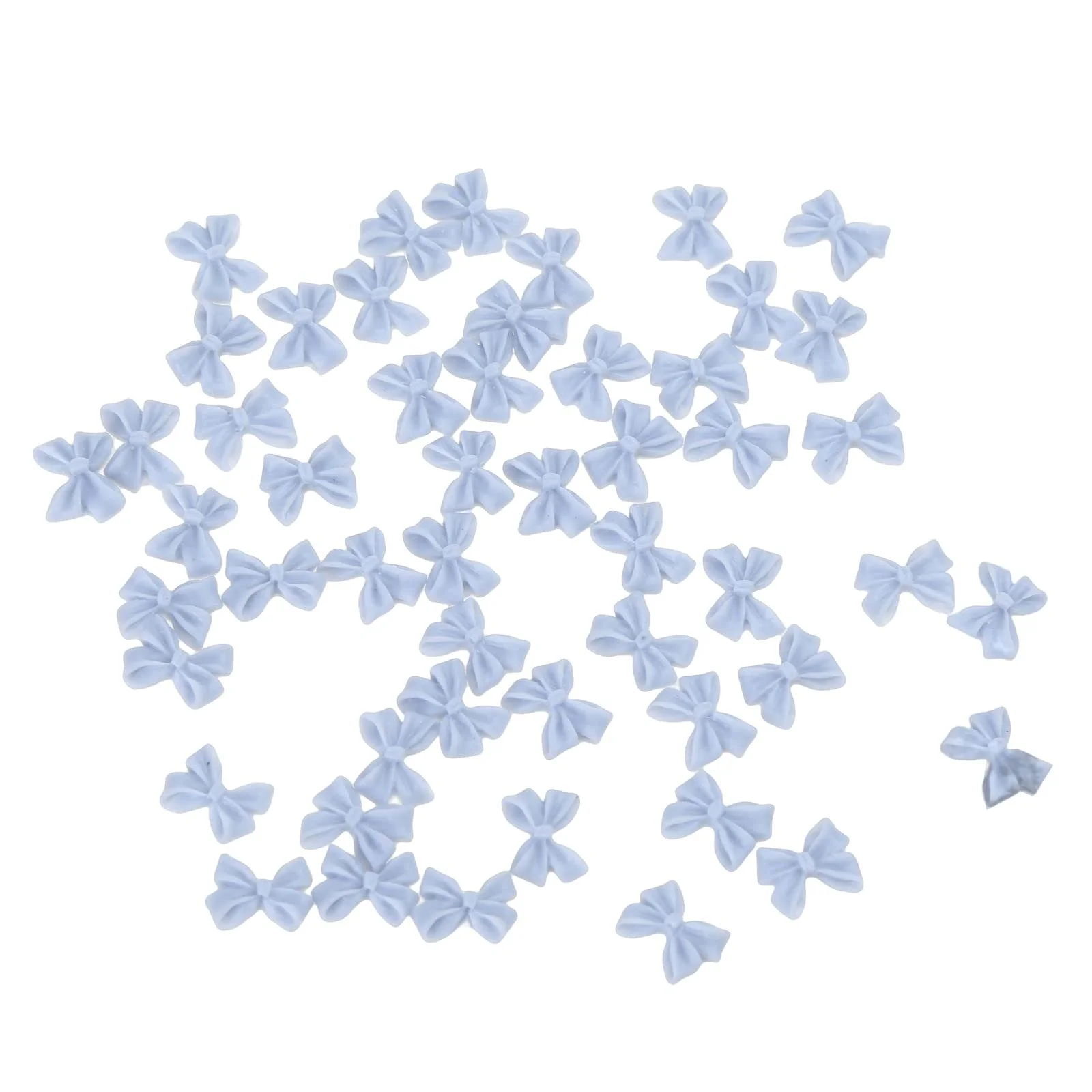 Украшение для ногтей Бантики 50шт/набор матовый бантик плоская задняя часть бантики для ногтей украшение для ногтей DIY бантики для ногтей ювелирные изделия, фото №8