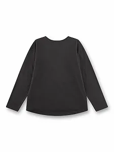 Рубашка для сна Sanetta для девочки, с длинными рукавами, серая synthetic.ua - Фото 1