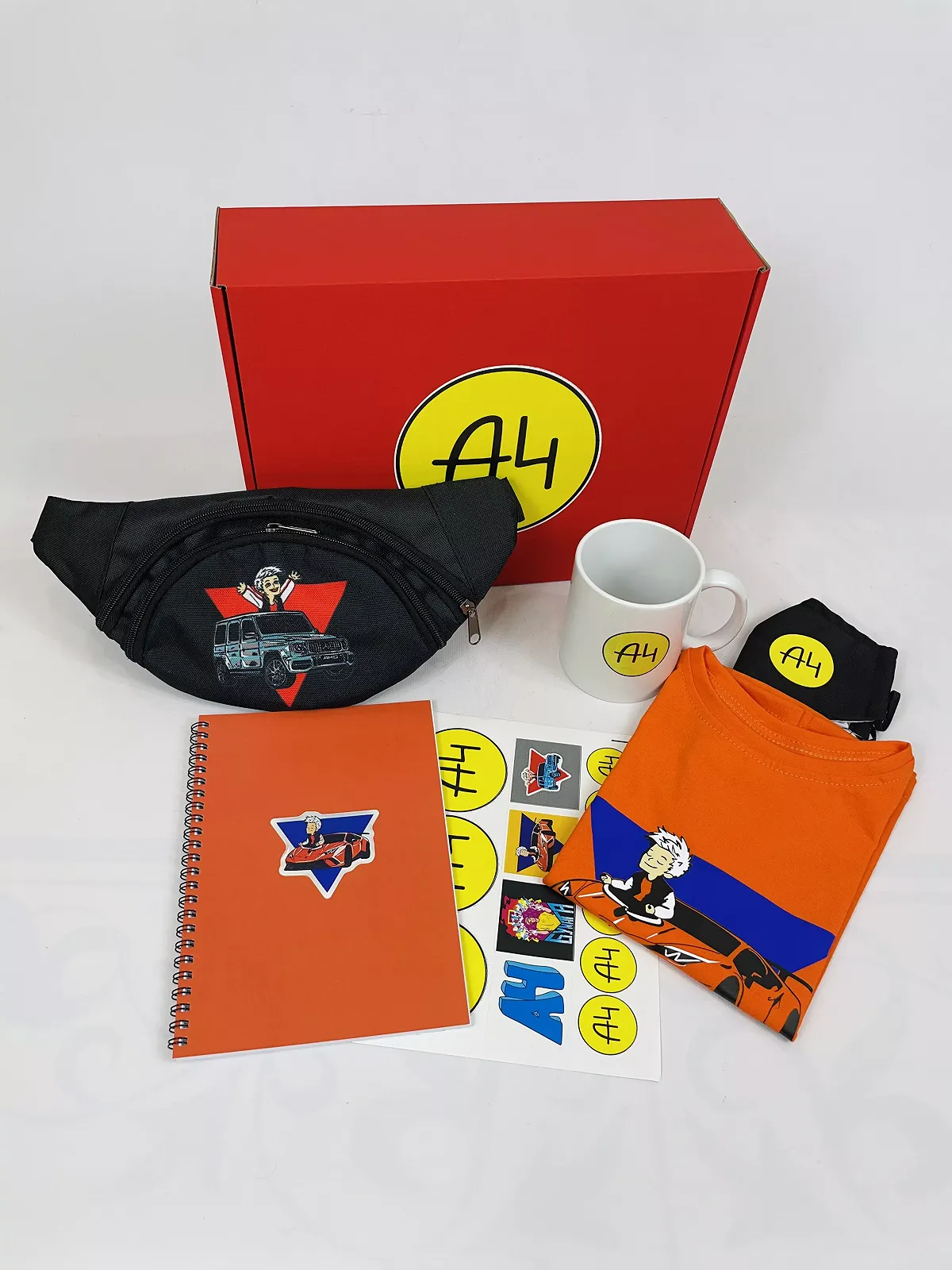 А4 Влад Папір Подарунковий бокс набір з футболкою, бананою А4 MaxiBox1, фото №2 А4 Влад Папір Подарунковий бокс набір з футболкою, бананою А4 MaxiBox1, фото №2