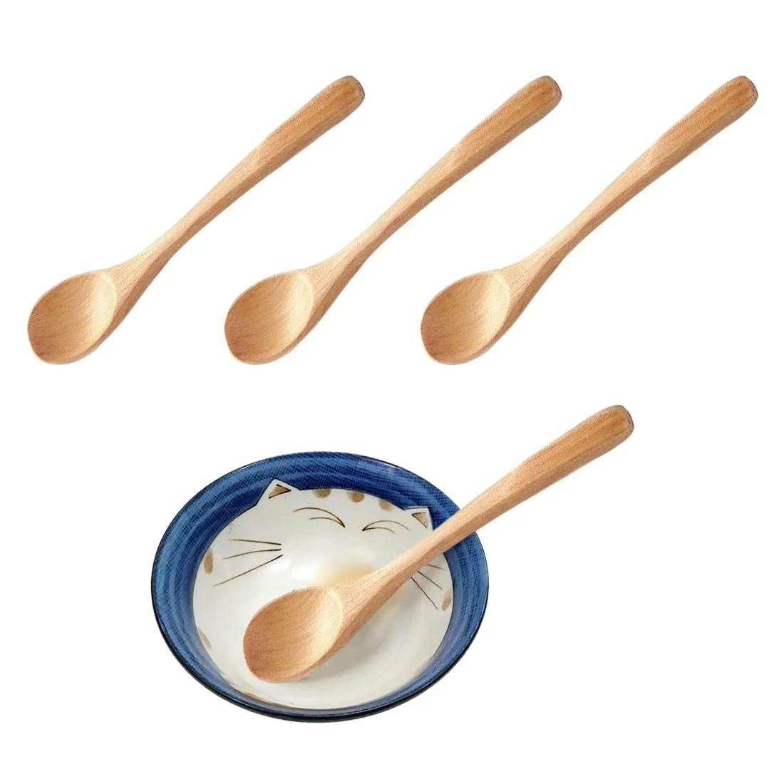 Ложка для супу дерев'яна Набір з 3 штук, фото №1