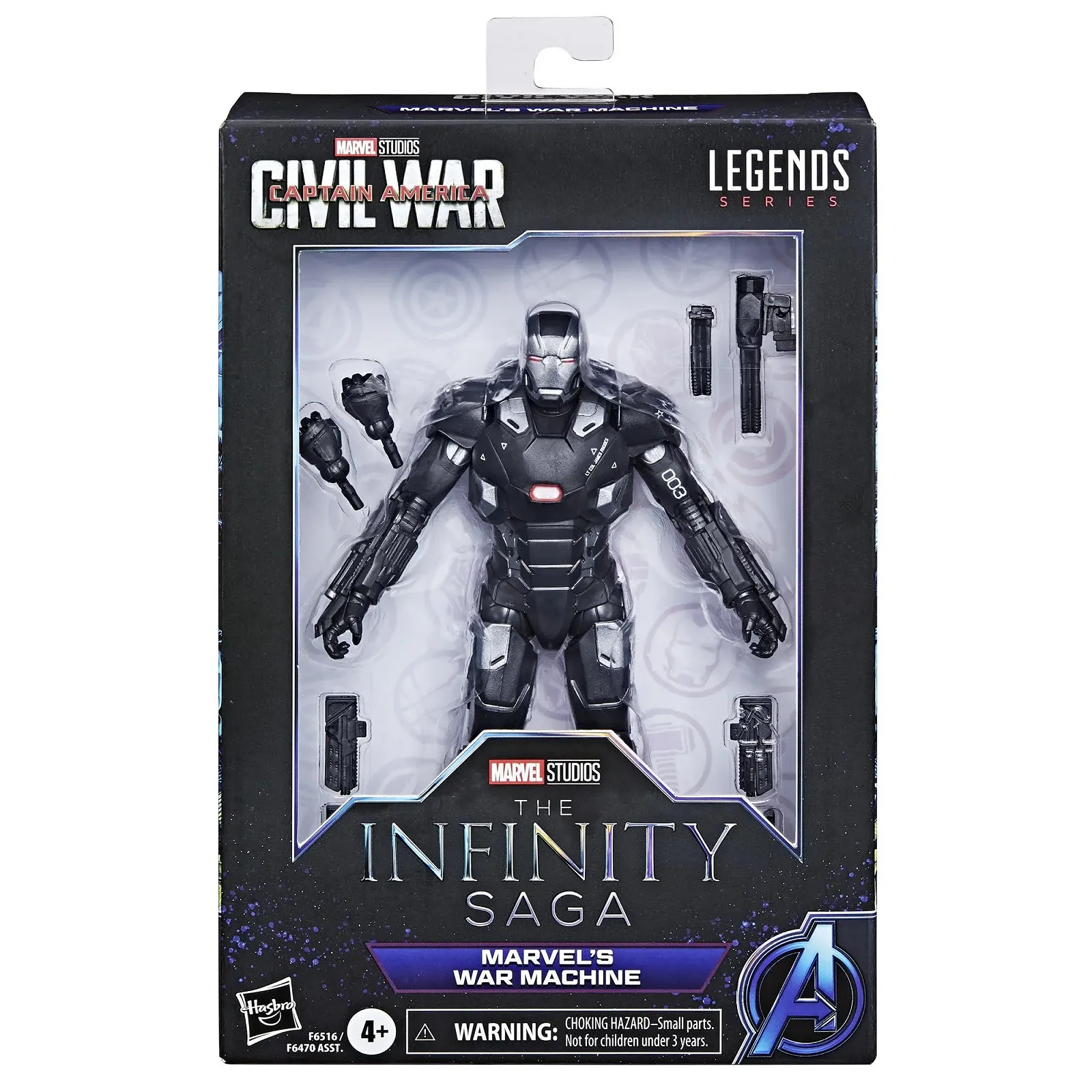 Колекційна фігурка Hasbro Marvel Legends Series Captain America: Civil War War Machine 15 см, фото №2