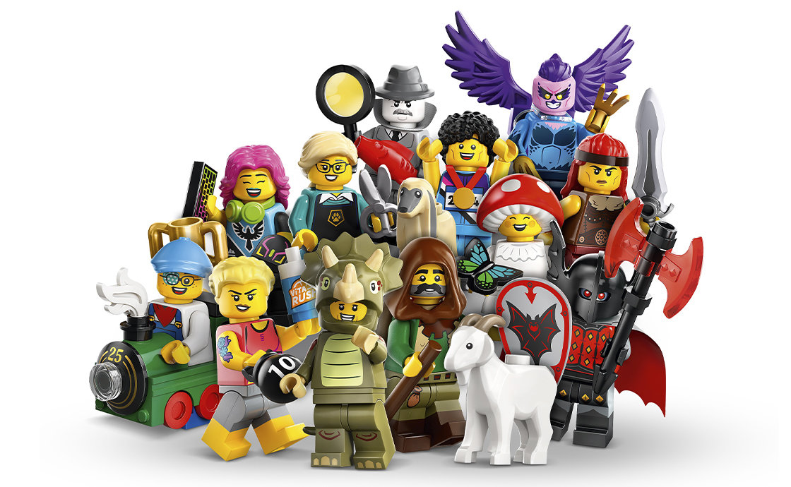Детский конструктор LEGO Minifigures Минифигурки - серия 25, полная коллекция (71045), фото №1