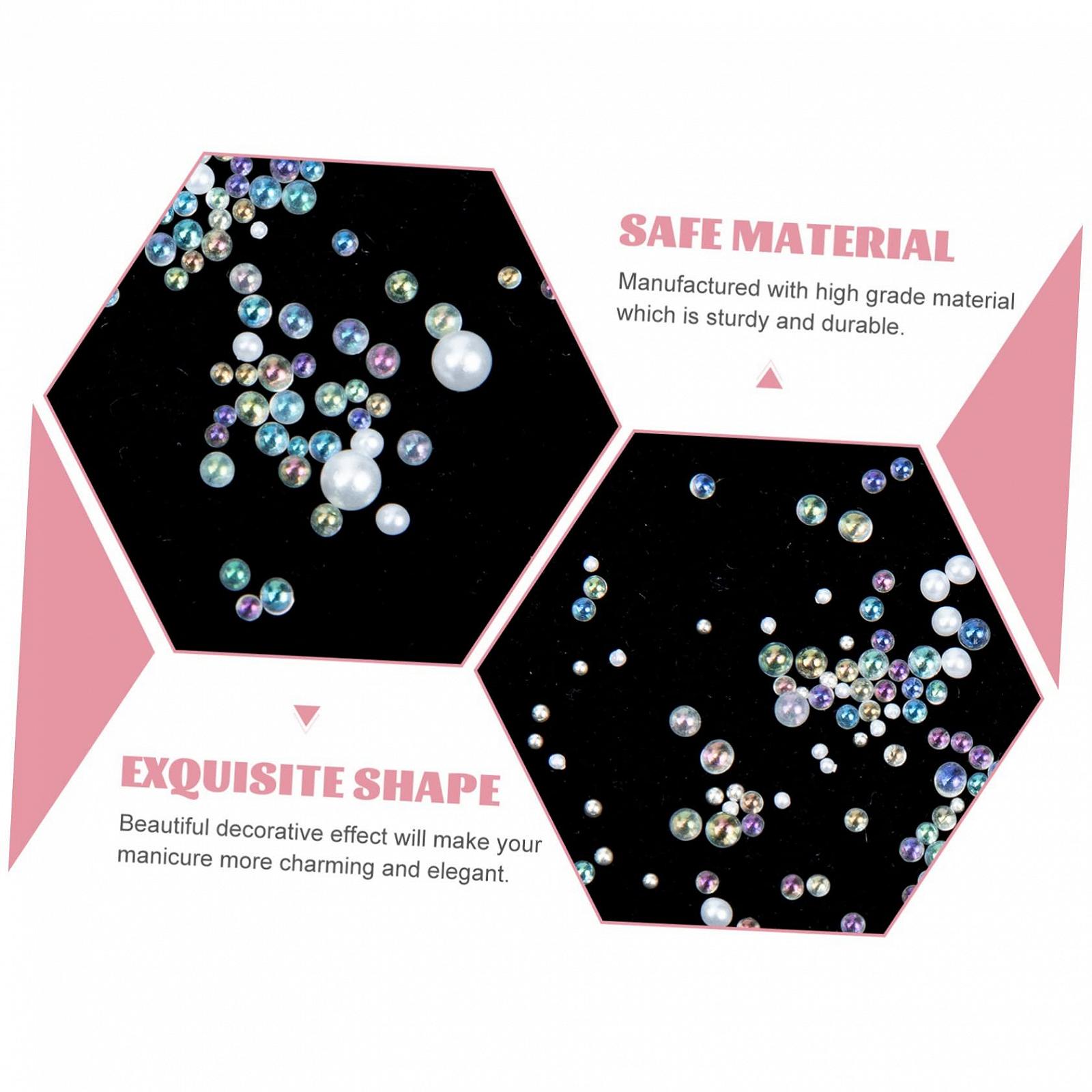Набор для рукоделия (3 шт.) Healeved, без отверстий, украшения для ногтей, смешанный стиль, декоративные, простые в использовании украшения для ногтей, 4 коробки x 3, фото №3