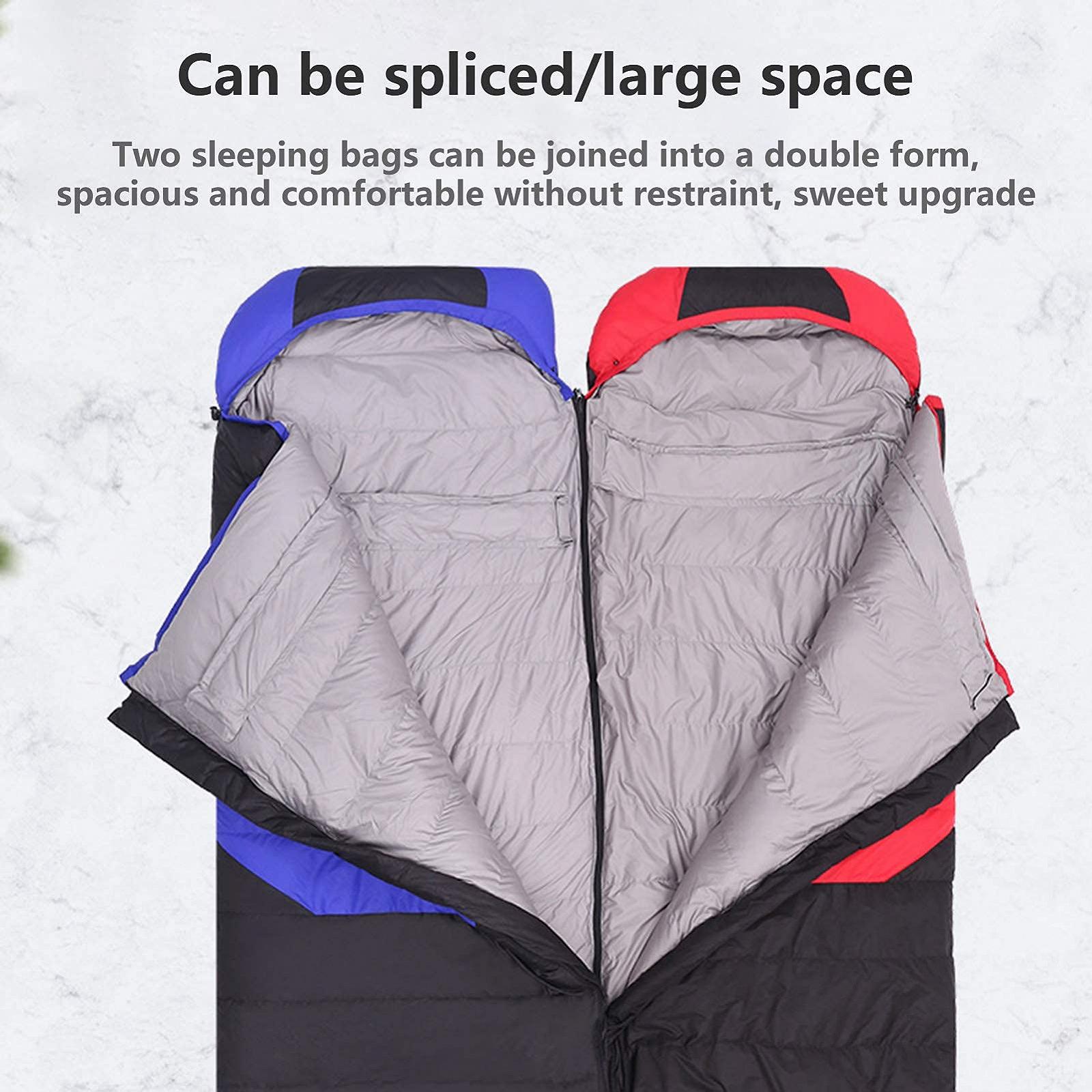 Спальний мішок MYVVKIA даун Машинне прання водонепроникний дизайн з швами, фото №2